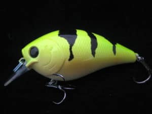 Custom-painted baits often come in wild, vibrant colors.