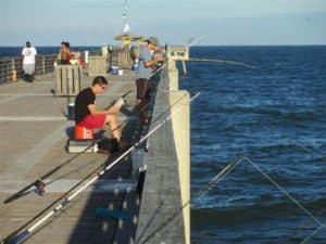 Pier fishing is fun for many anglers, offering hard-charging fishermen a place to wet lines, as well as for leisurely anglers to kick back and dangle a baited hook.