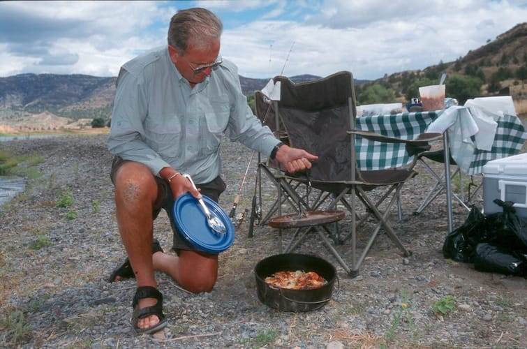 Any meal tastes better when cooked while camping along a lake or stream or deep in the woods. 