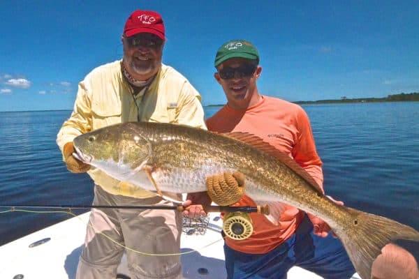 In many situations, fly fishing offers anglers the best option for presenting a lure. When redfish are tailing in shallow water, a subtle fly presentation works great.