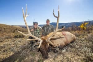 Harlyn Barnes and son Gene, a chemical operator, embark on a memory-filled Idaho elk hunt Jan. 5 on USA's Brotherhood Outdoors 
