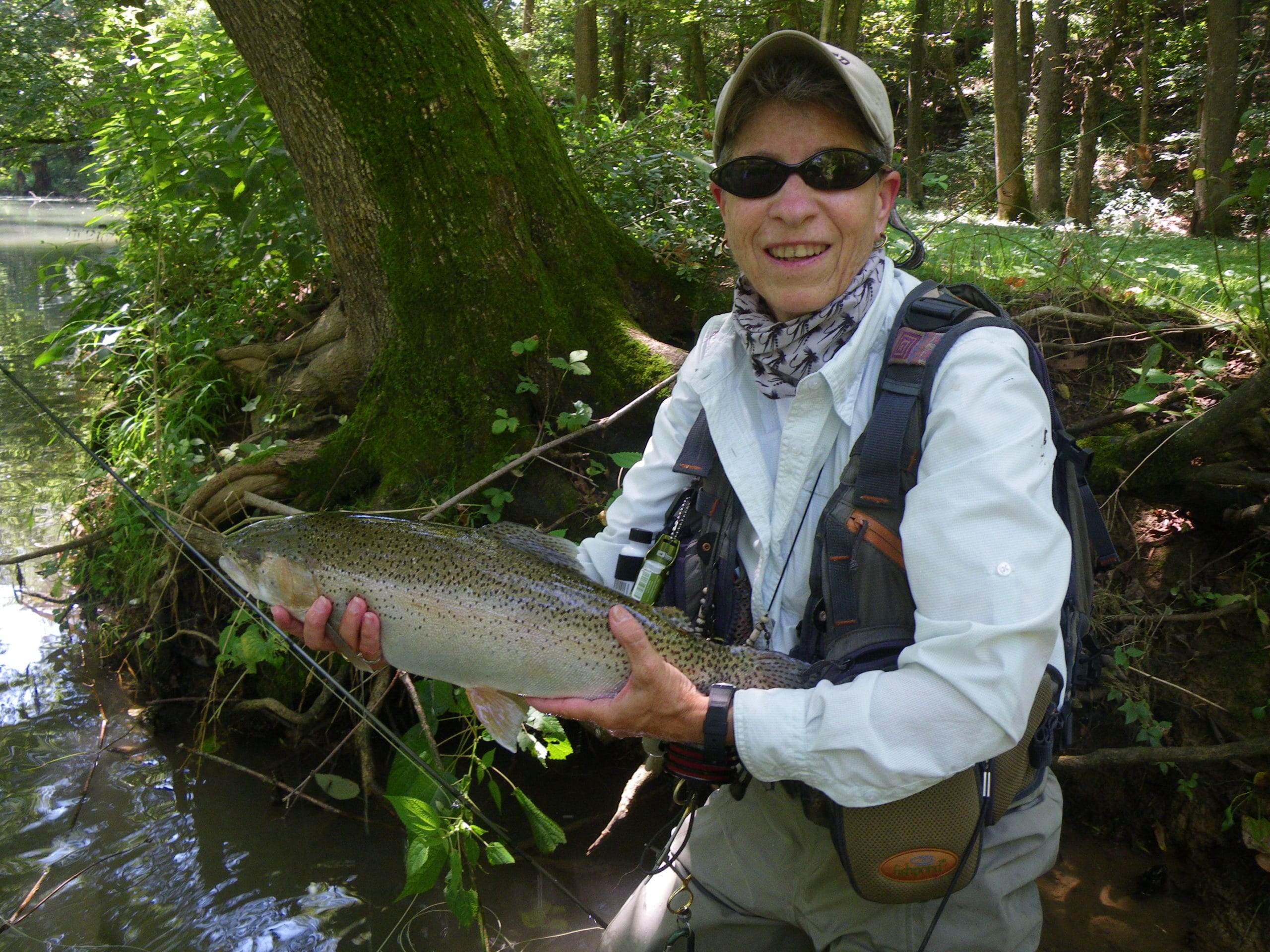 Kiki Galvin fishes all over the country and has been a professional guide for many years