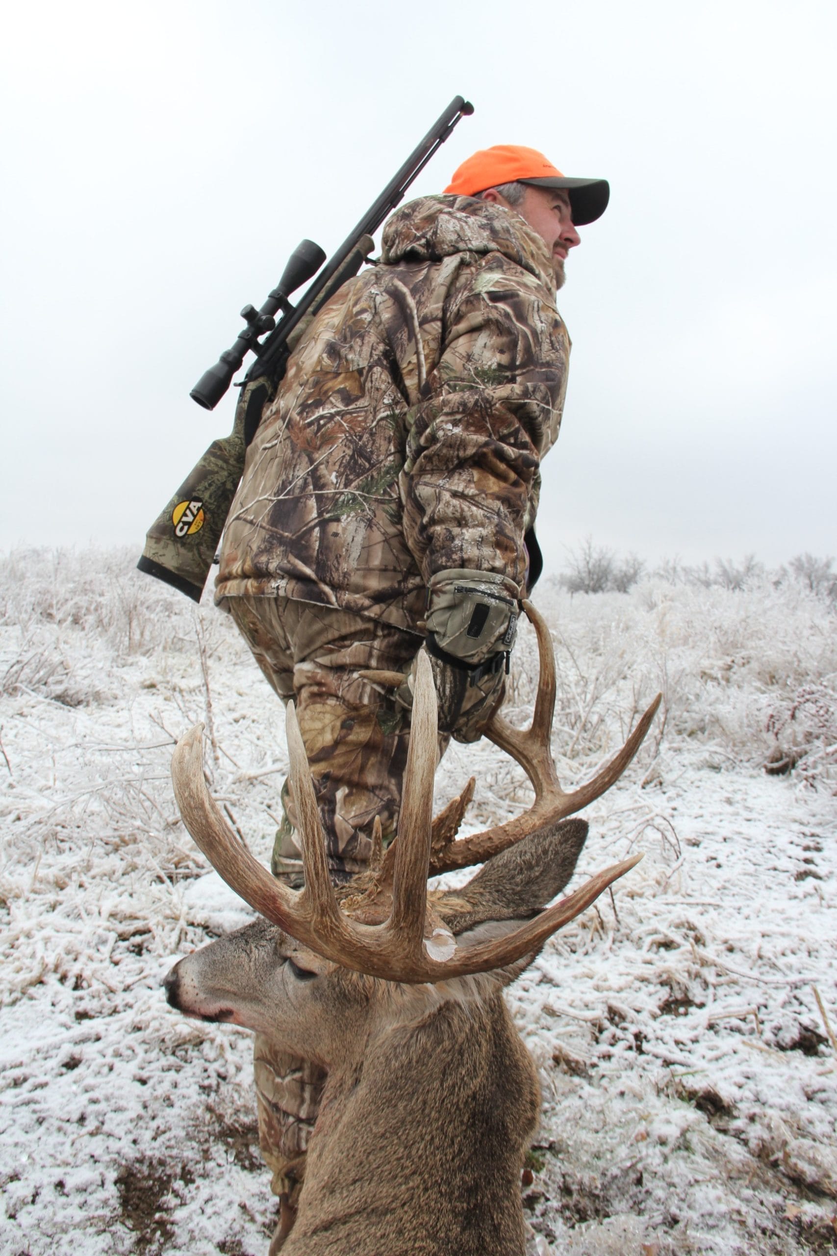 Now is the perfect time for intensive scouting of a big buck's bedding areas and trails, areas where you would want to tread lightly during hunting season. 