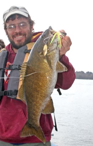 A warming spell in March offers a great chance for your biggest smallmouth bass of the year.