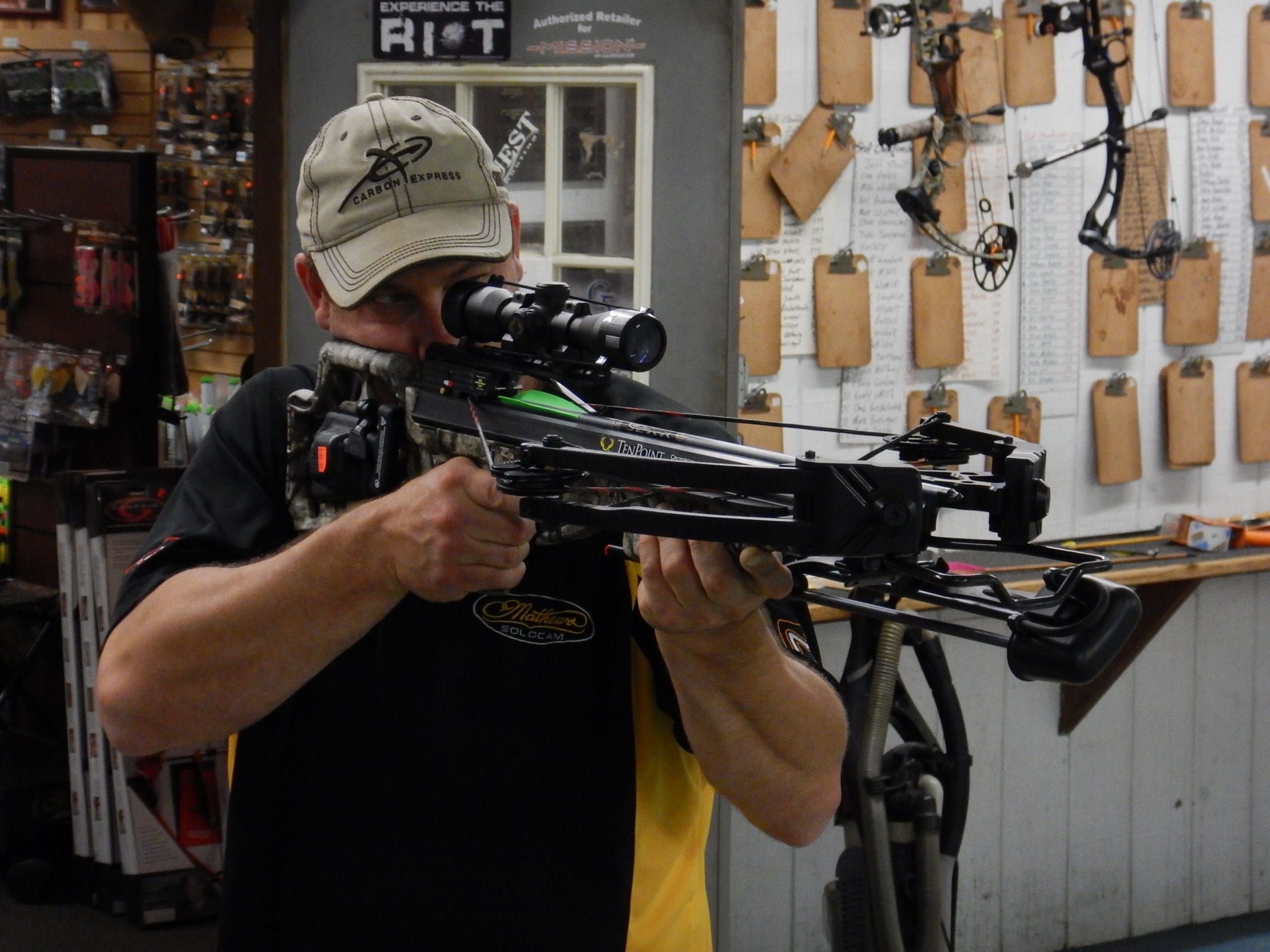 Mark Kruizenga advises that although crossbows have a shorter learning curve than traditional bows for shooting accurately, hunters make a big mistake if they don’t practice with their crossbows before taking them afield.