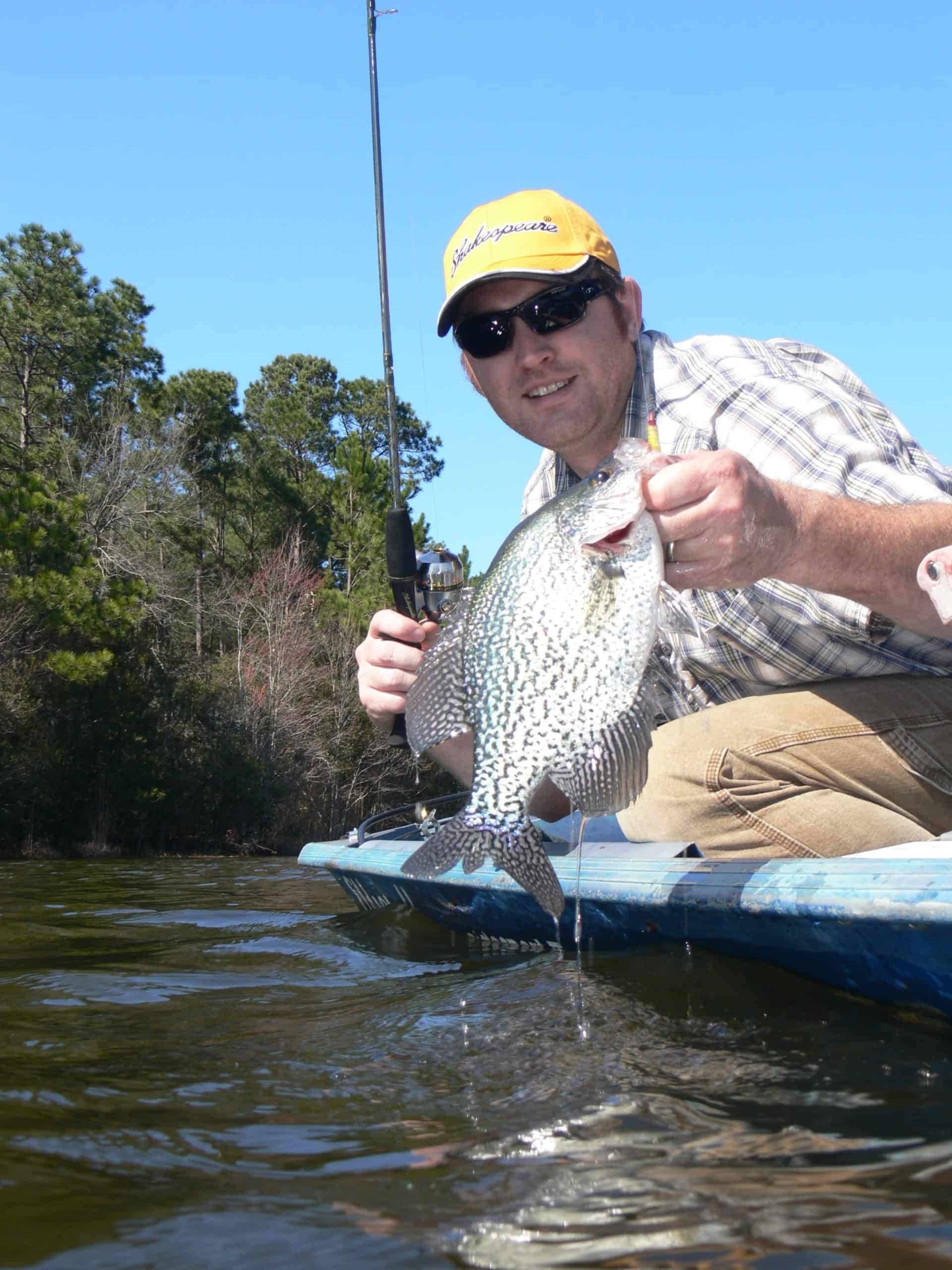 Longline trolling is a great technique for finding and catching late fall crappie. 