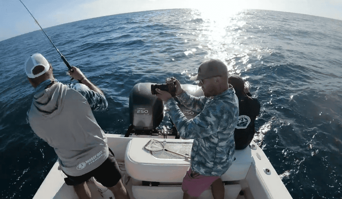Filming Salt Water Fishing