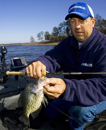 image: Scott Glorvigen with panfish