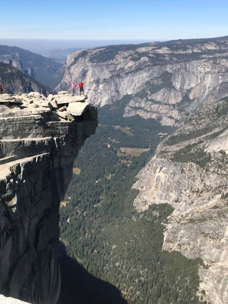 Traveling Couple at Yosemite National Park