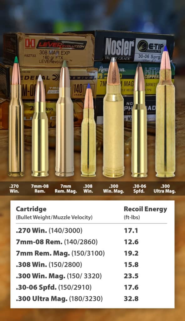 image: cartridge and recoil energy