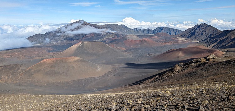 image: Haleakalā National Park volcano