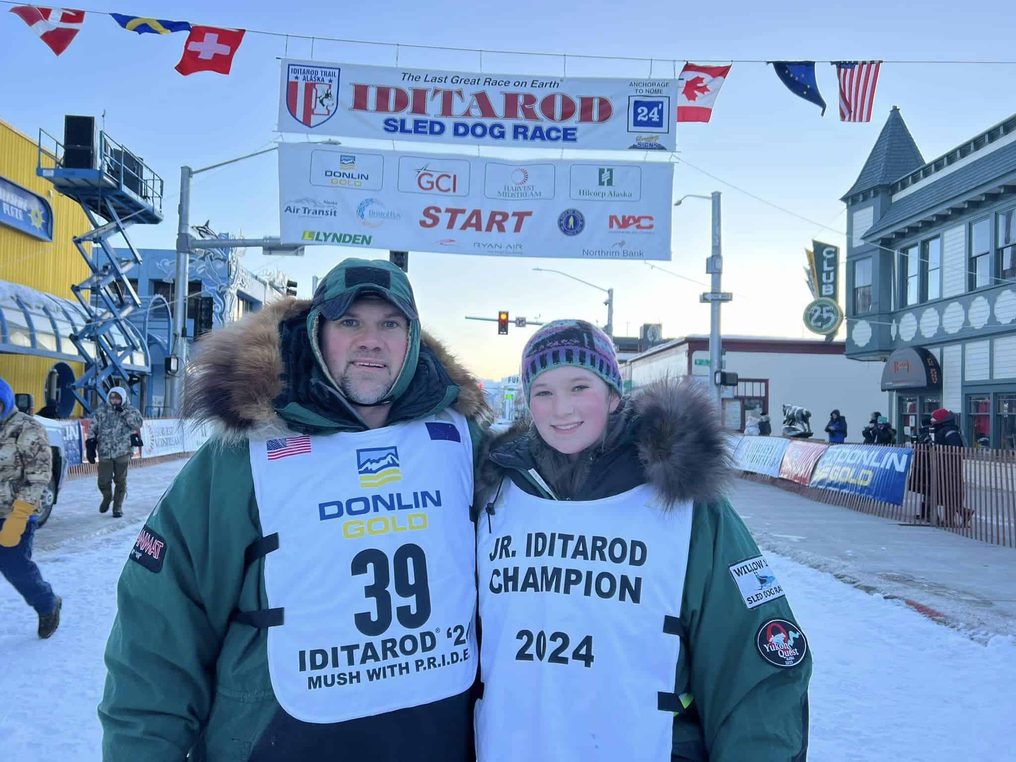 image: 2024 Iditarod - Wally and Emily Robinson