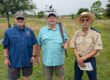 Donny Mayo (middle) at the 2025 Houston Area Sporting Clays Shoot.