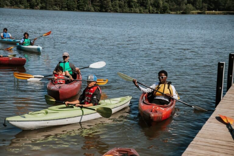 kayaking